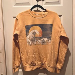 Lightly Worn Pac Sun LA Wave Crew Neck